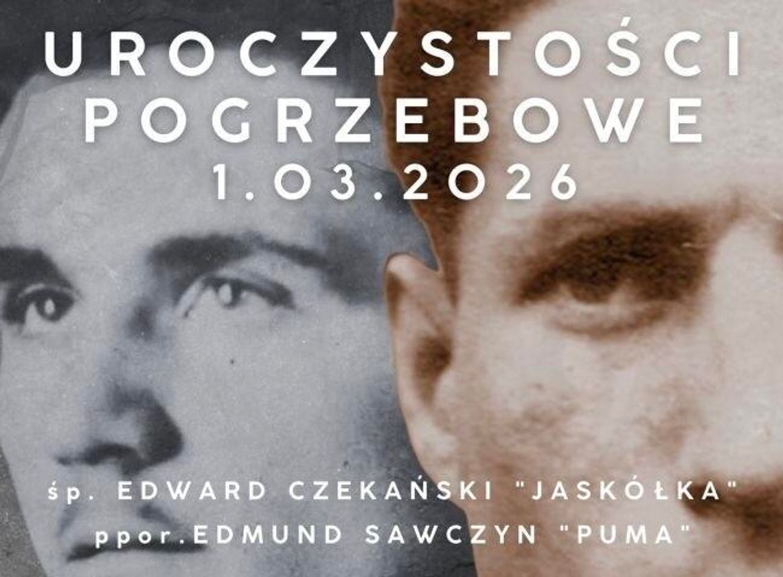 Uroczysty pogrzeb żołnierzy NSZ w Rymanowie i Targowiskach