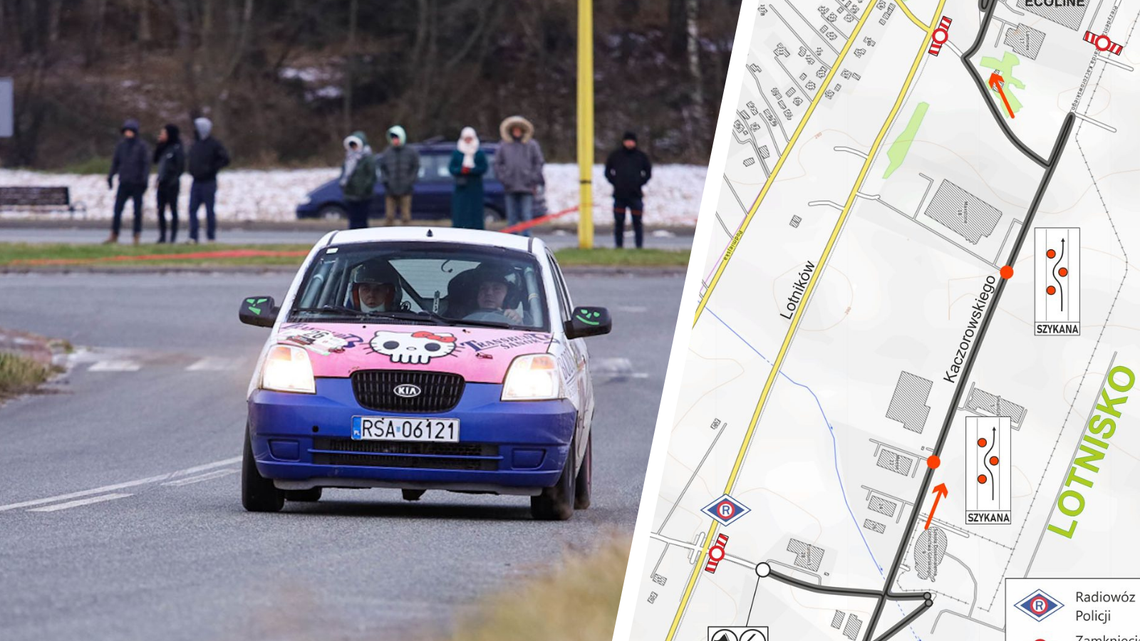 Utrudnienia w ruchu w najbliższy weekend. Na drogach Rajd im. Ignacego Łukasiewicza Utrudnienia w ruchu w najbliższy weekend. Na drogach Rajd im. Ignacego Łukasiewicza