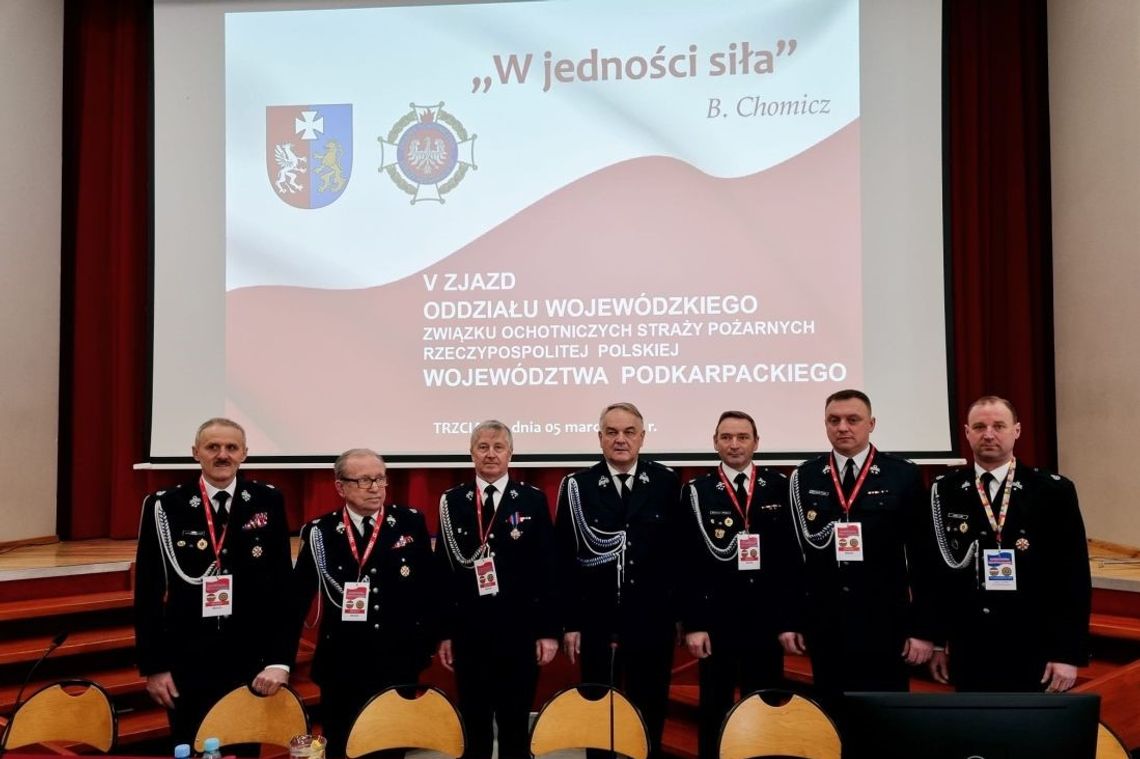 V Zjazd Oddziału Wojewódzkiego ZOSP RP Województwa Podkarpackiego