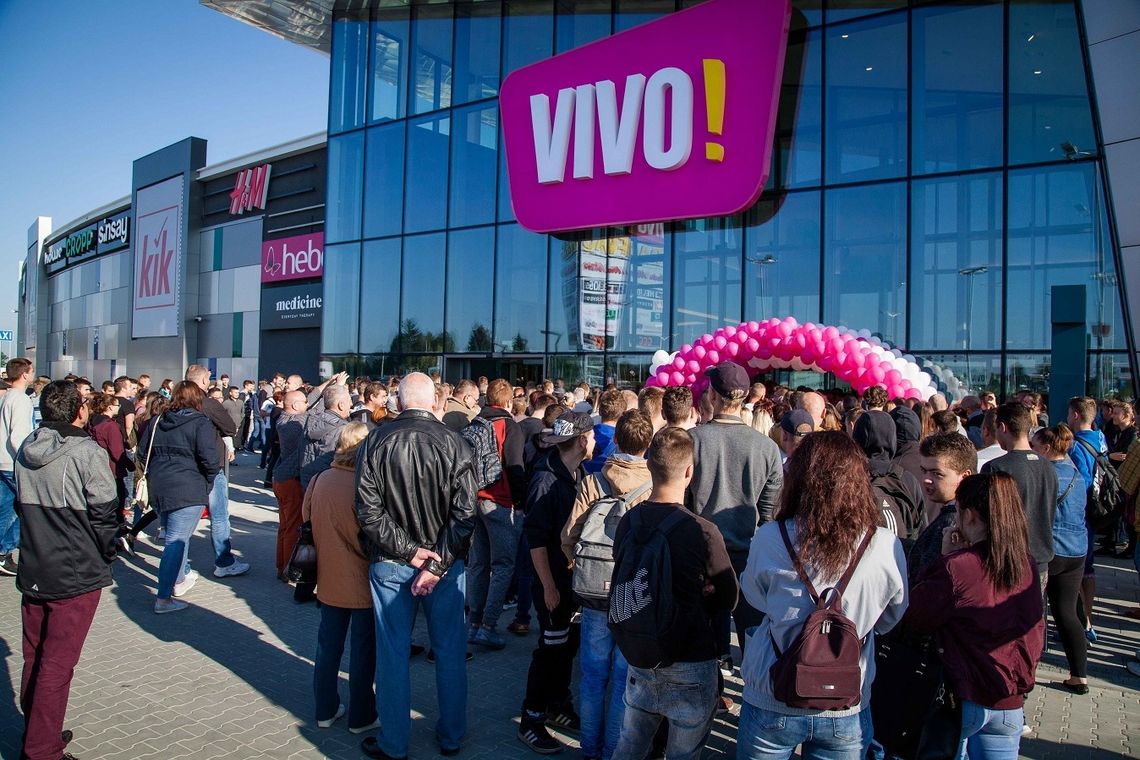 VIVO! Krosno otwarte. Rocznie miasto zyska milion złotych z podatku