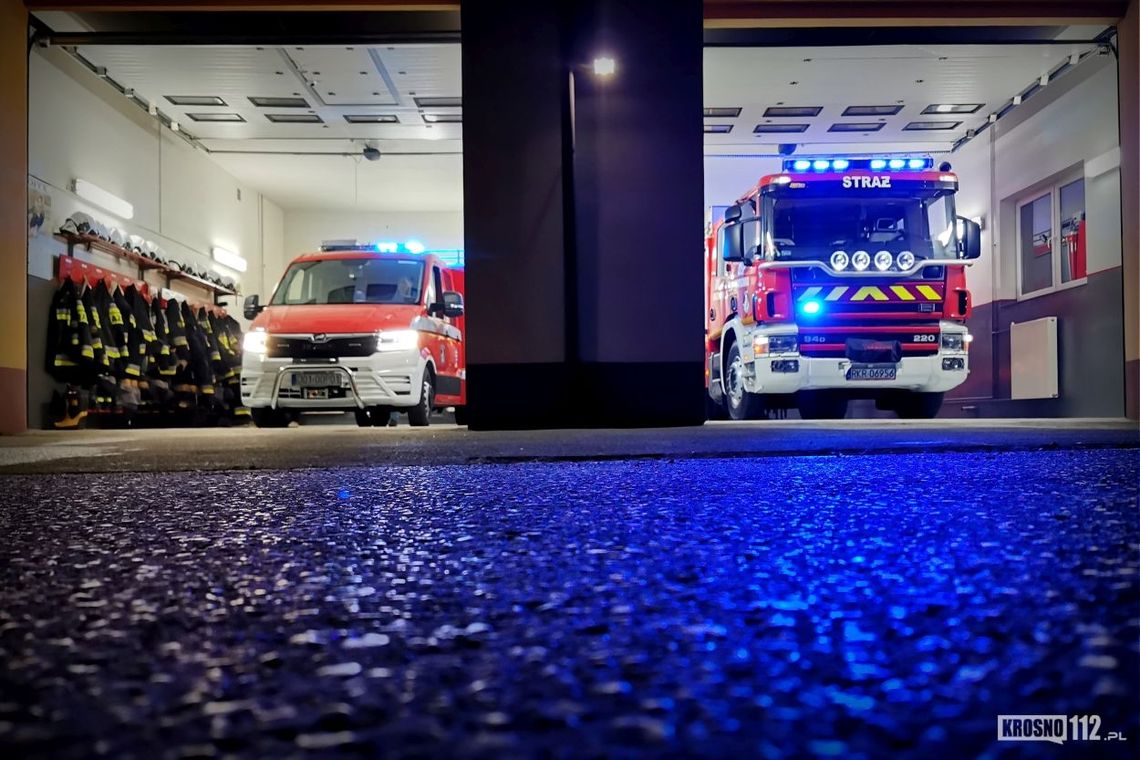 W OSP Bratkówka duże zmiany. W remizie zaparkował nowy MAN