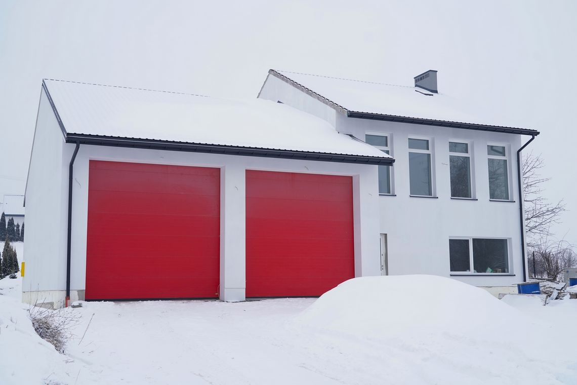 Budowa nowej remizy OSP Podniebyle na finiszu