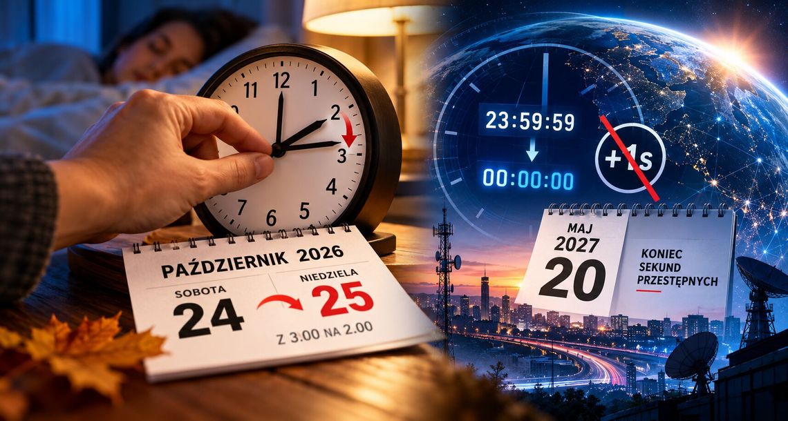 Cofamy zegarki. A w 2027 r. czeka nas prawdziwa rewolucja z czasem Cofamy zegarki. A w 2027 r. czeka nas prawdziwa rewolucja z czasem