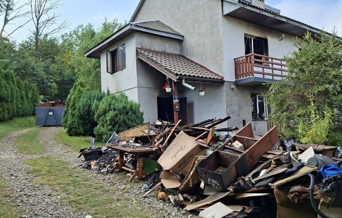 Walka o życie i odbudowę: apel strażaka Kamila o pomoc po tragicznym pożarze