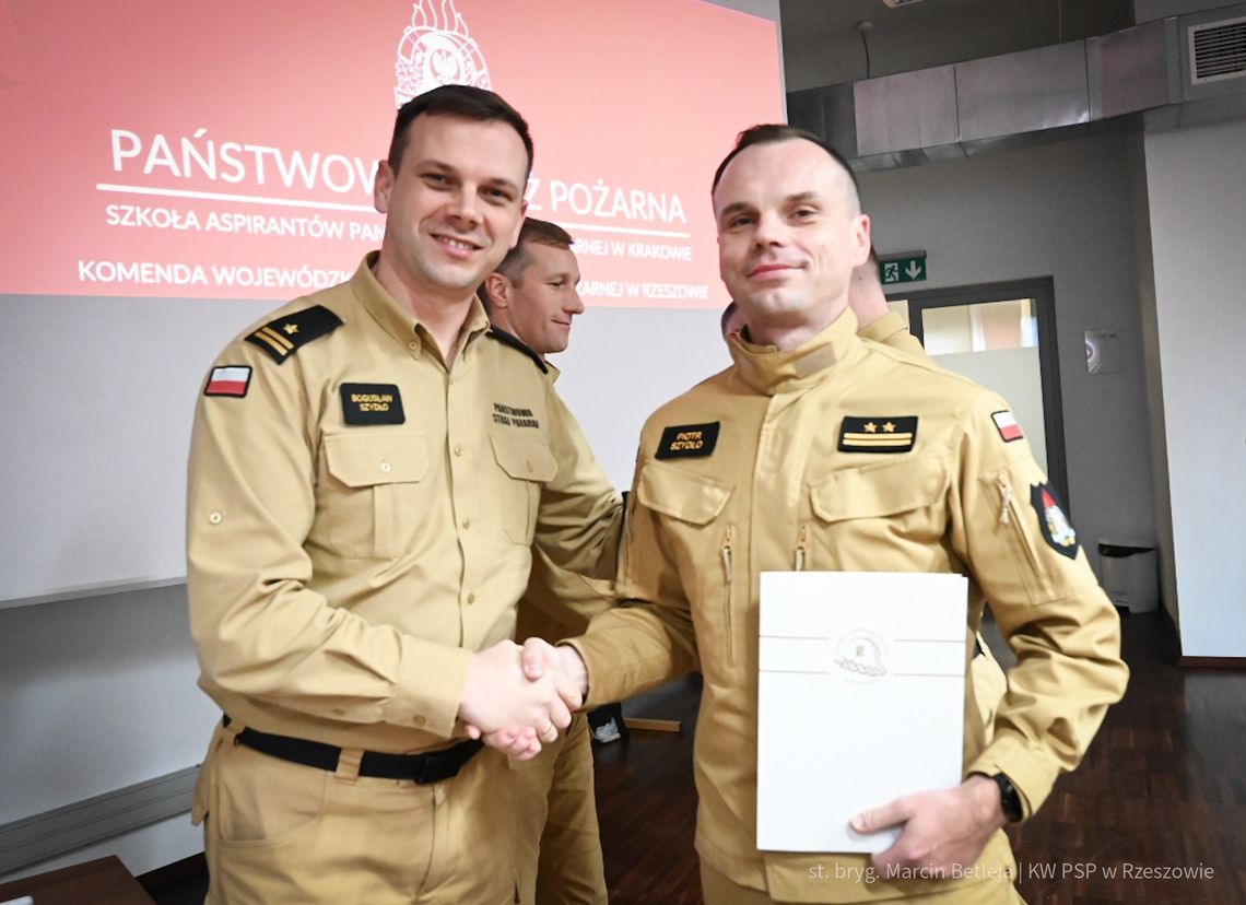 Warsztaty dowódcze PSP w Rzeszowie. Strażacy doskonalili umiejętności taktyczne