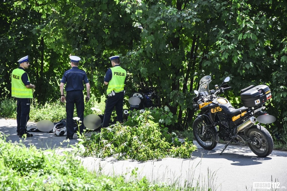 Węglówka: Zginął 41-letni motocyklista