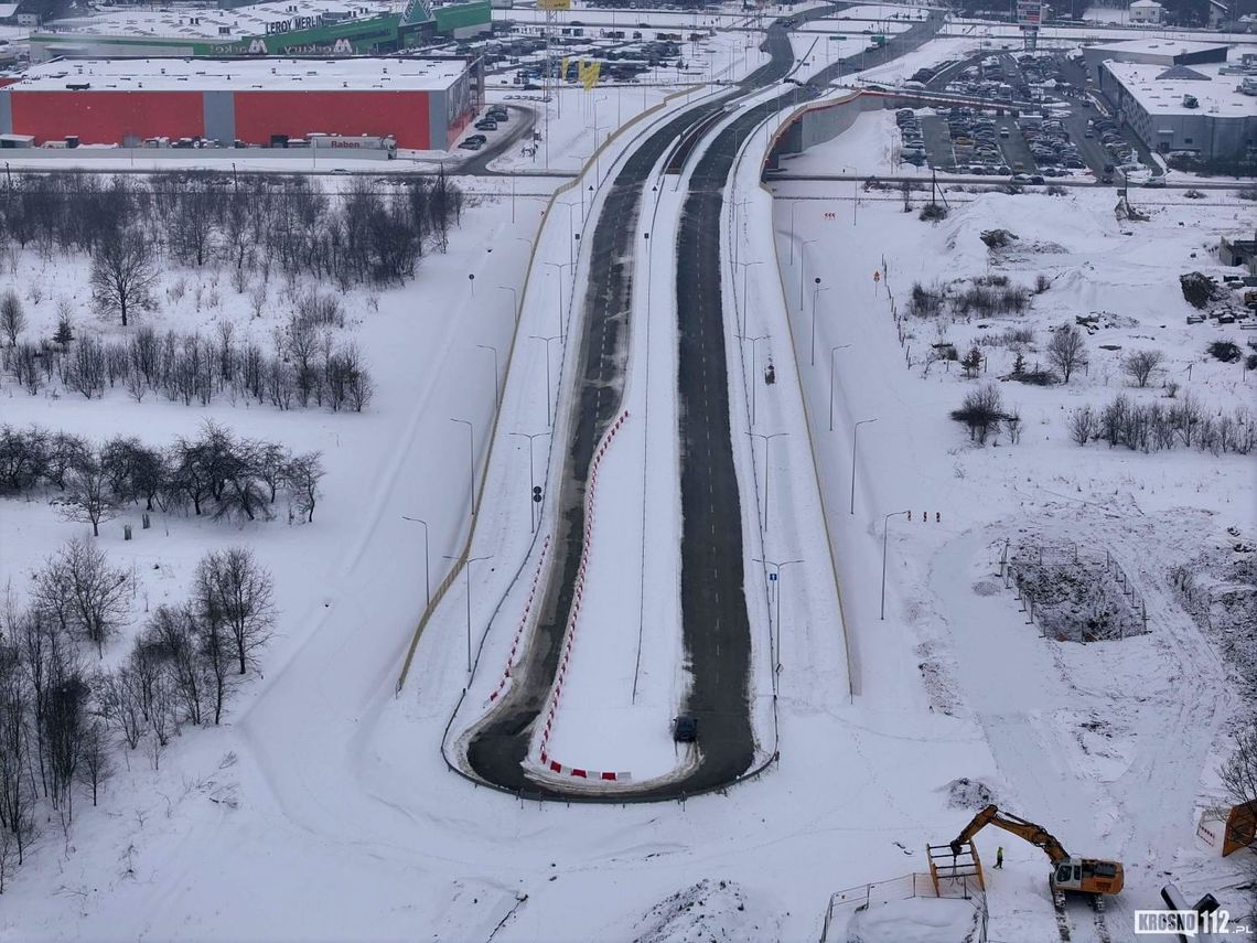 Wiadukt otwarty. Przejazd pomiędzy centrami handlowymi wydłużony