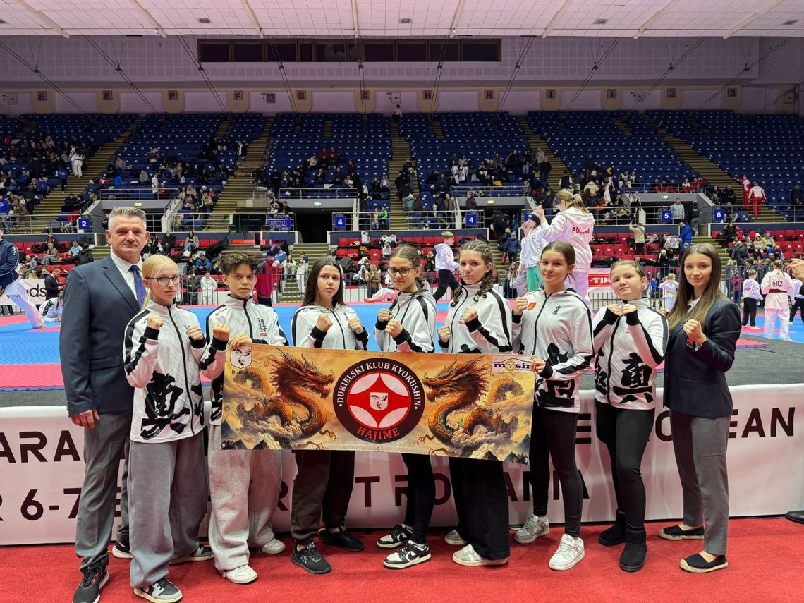 Wielkie emocje i świetne wyniki DKK Hajime na Pucharze Europy. Dukielski Klub 59. klubem w Europie