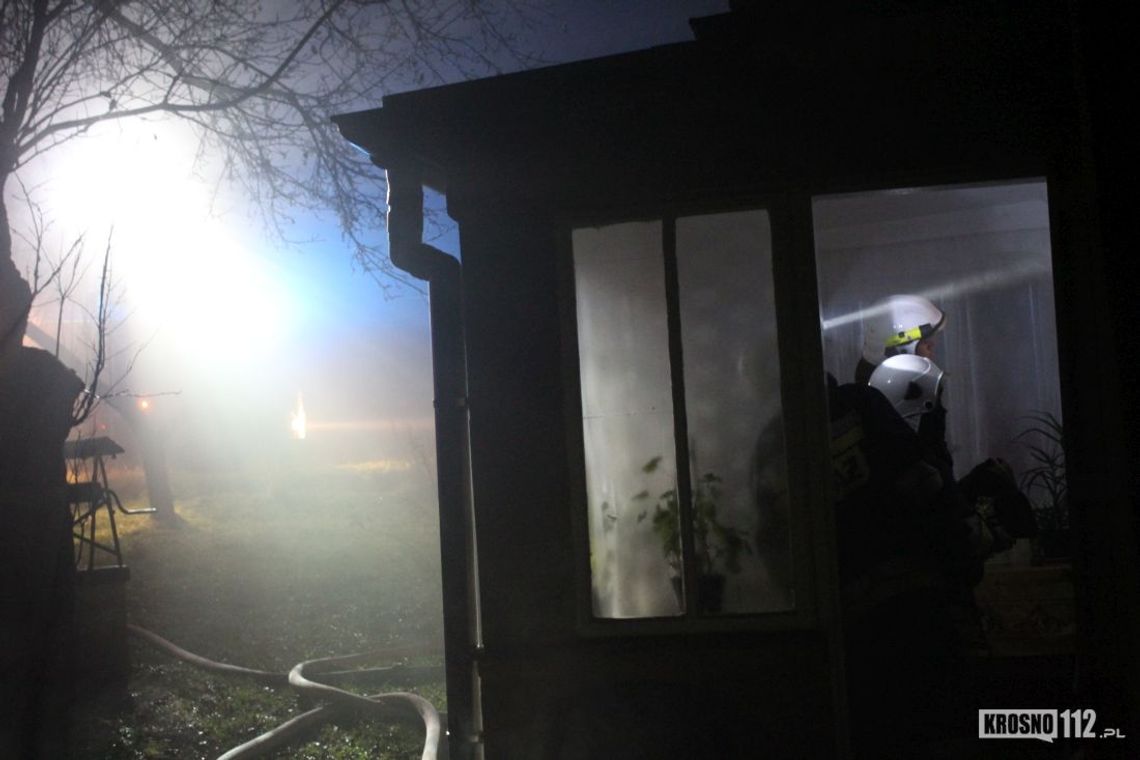 WIETRZNO: Pożar w domu. W środku była niepełnosprawna kobieta
