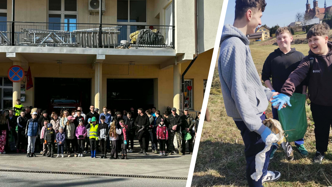 Wiosenne porządki w Odrzykoniu i Pietruszej Woli. Mieszkańcy ruszyli do sprzątania Wiosenne porządki w Odrzykoniu i Pietruszej Woli. Mieszkańcy ruszyli do sprzątania