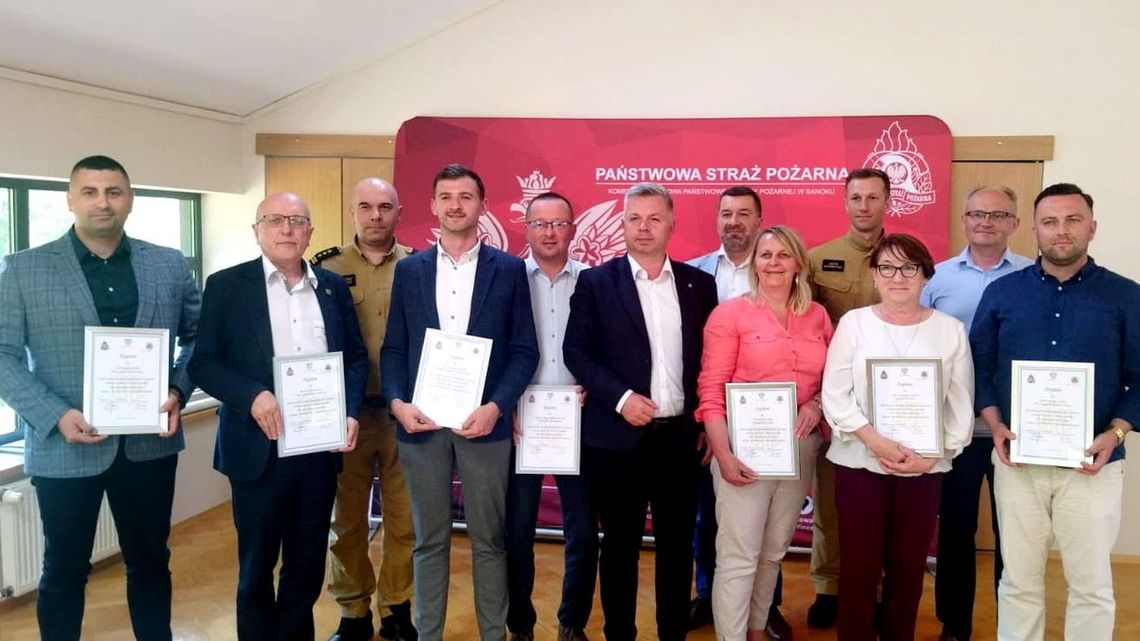 Włodarze gmin powiatu krośnieńskiego przeszli szkolenie z obrony cywilnej i zarządzania kryzysowego