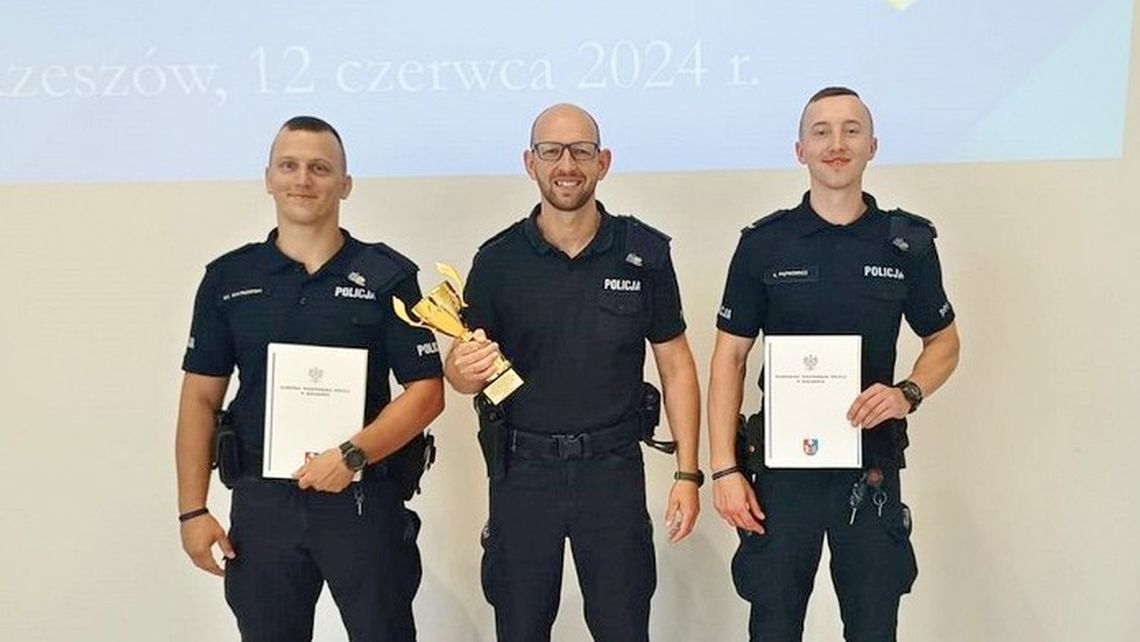 Wojewódzki finał „Patrol Roku 2024”. Sukces krośnieńskich policjantów