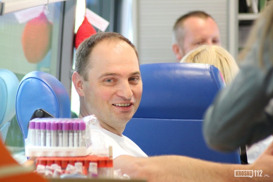Wójt Sławomir Stefański zaprasza na akcję krwiodawstwa do Wojaszówki
