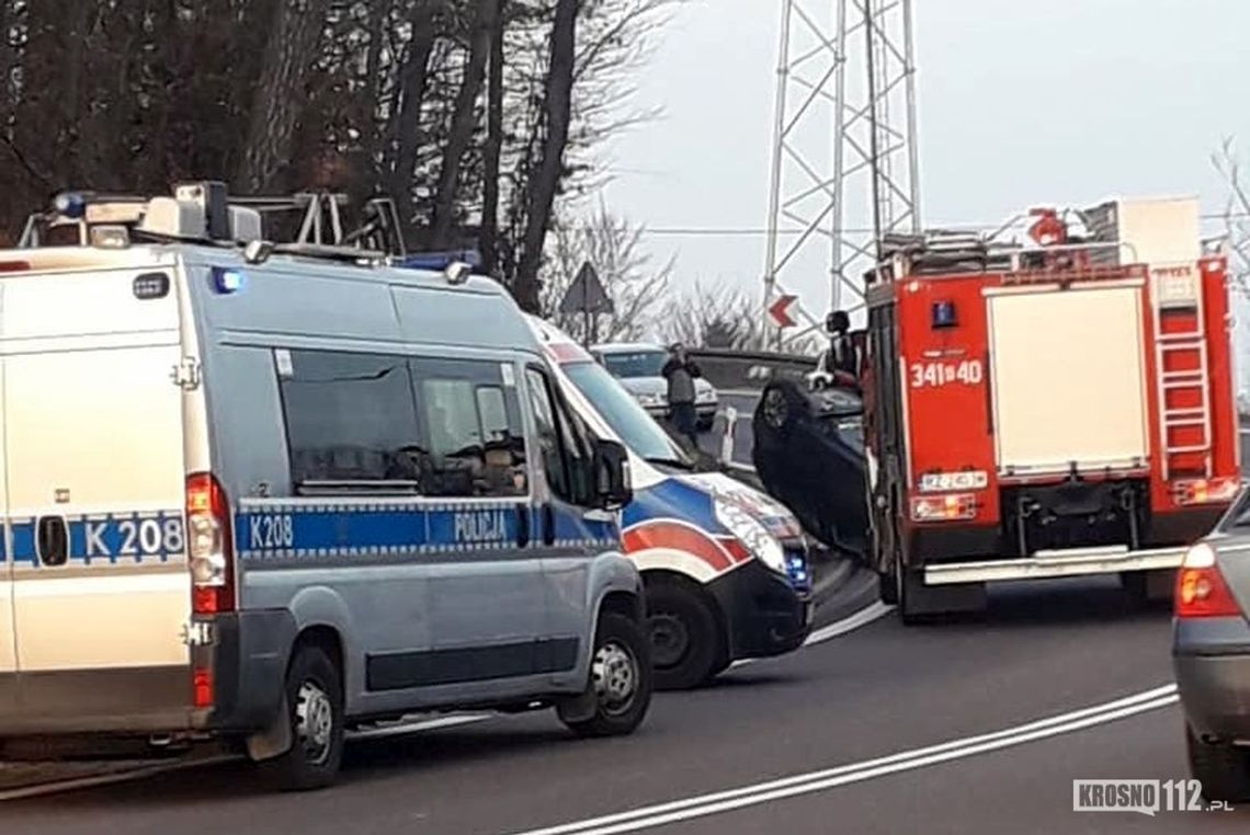 WOLA KOMBORSKA: Straciła panowanie nad pojazdem