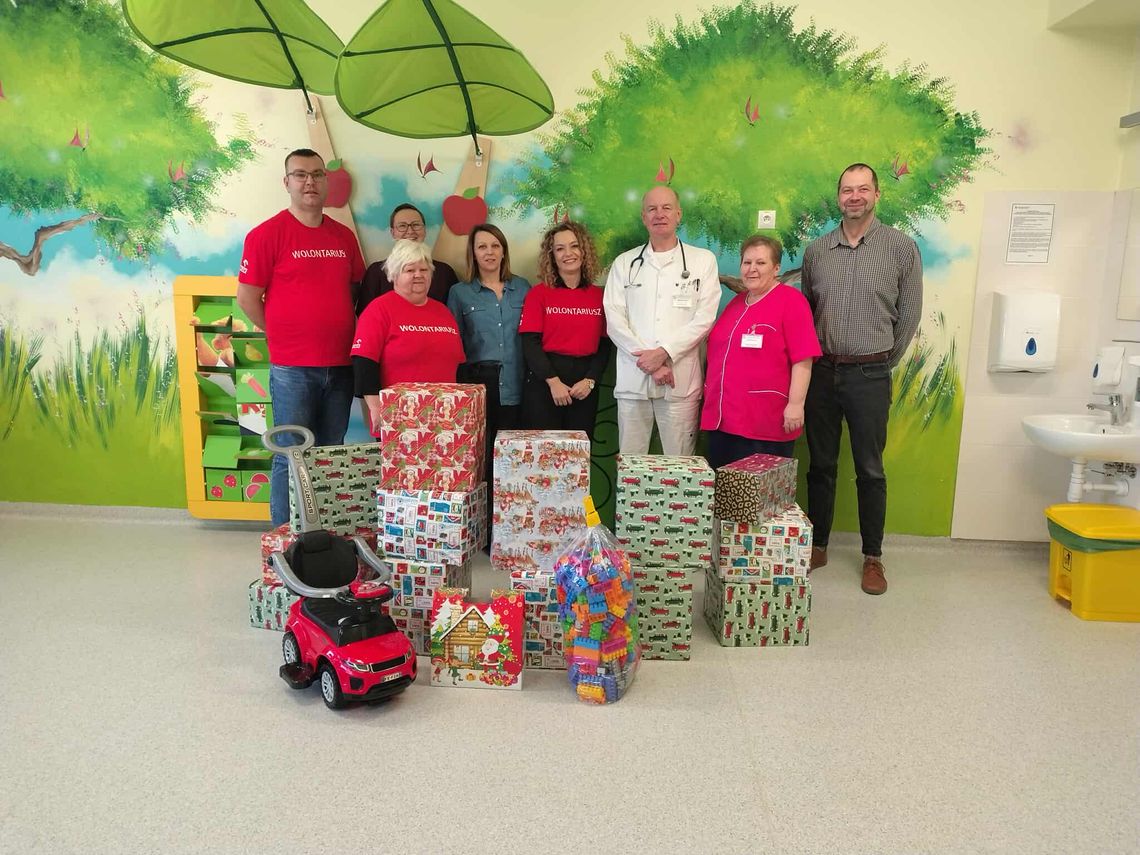 Wolontariusze Orlen Oil spełniali marzenia najmłodszych pacjentów krośnieńskiego szpitala Wolontariusze Orlen Oil spełniali marzenia najmłodszych pacjentów krośnieńskiego szpitala
