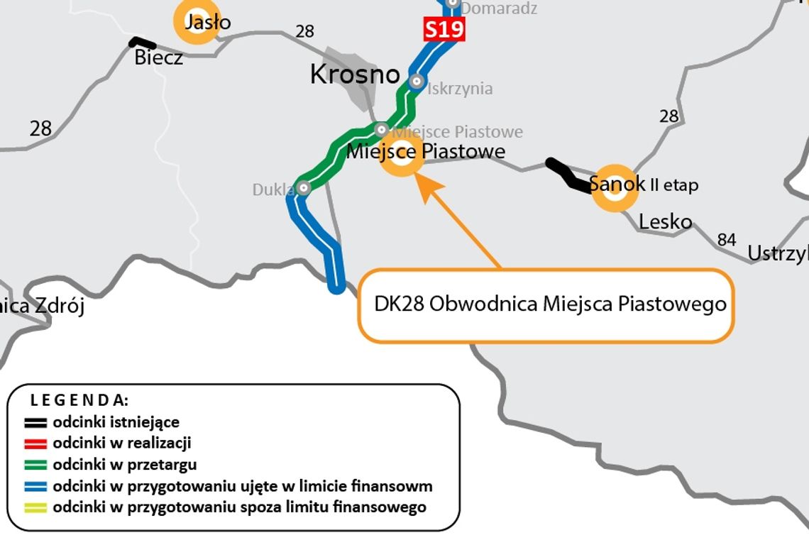 Wybrano najkorzystniejszą ofertę na opracowanie dokumentacji dla obwodnicy Miejsca Piastowego