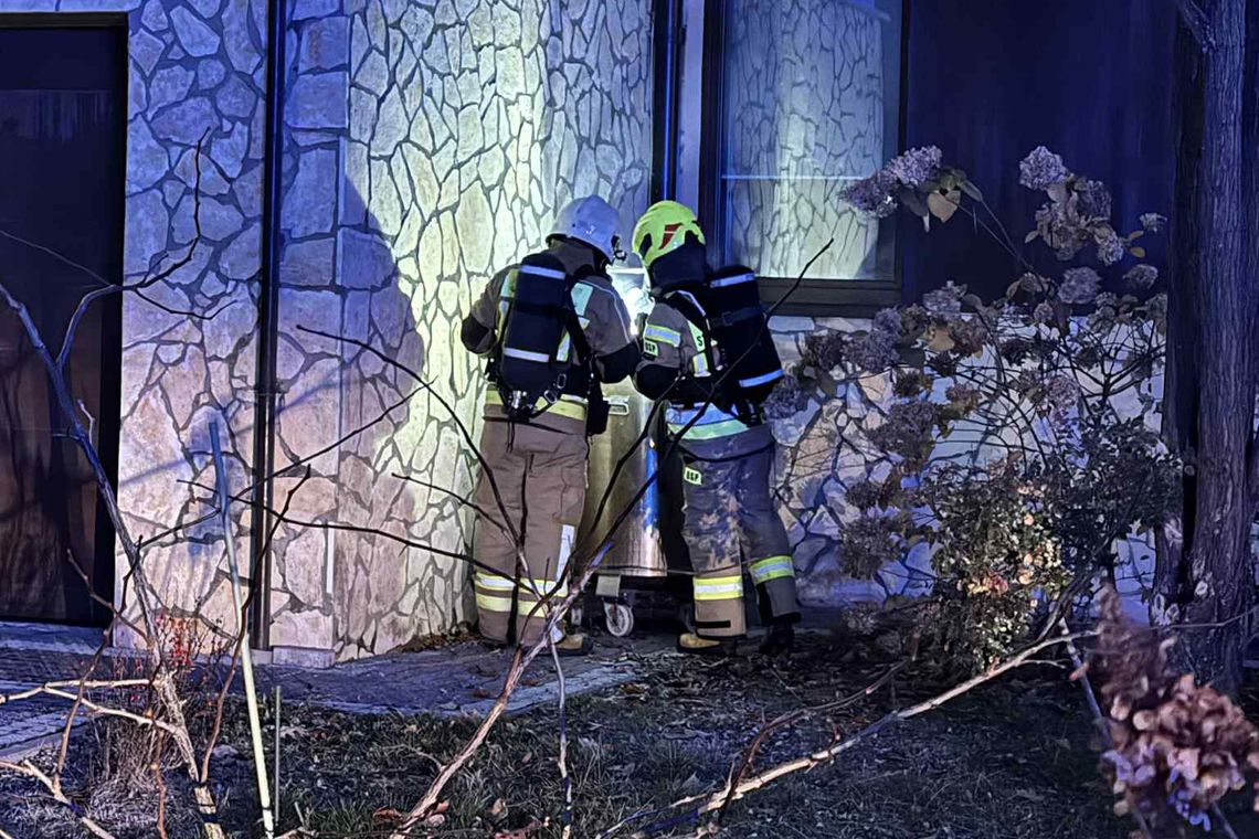 Wyciek azotu w Rymanowie-Zdroju Wyciek azotu w Rymanowie-Zdroju