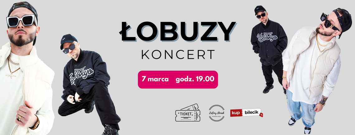 Wygraj bilet na koncert zespołu ŁOBUZY w Zielonym Domku w Rymanowie-Zdroju