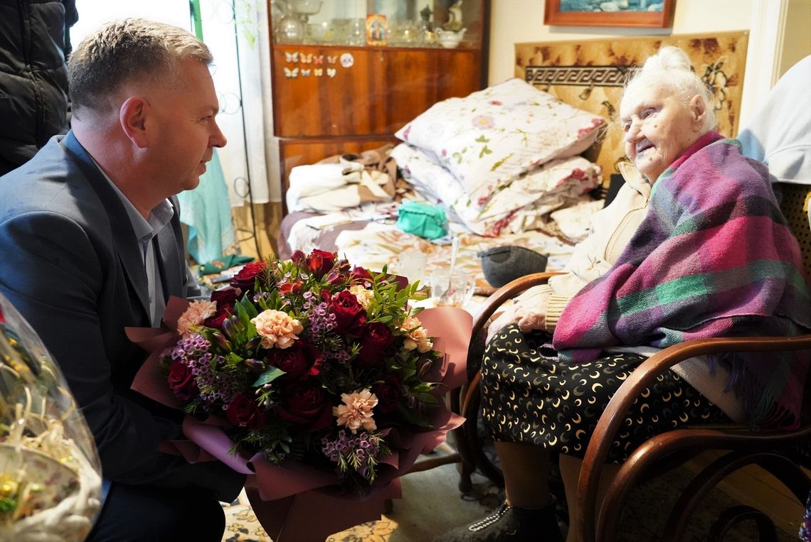 Wyjątkowy jubileusz Pani Marii Wilusz – 103 lata życia pełnego wspomnień i wzruszeń