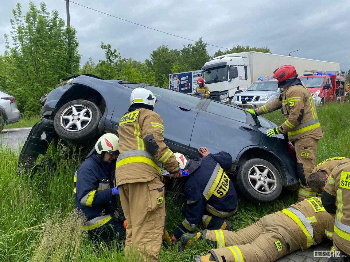 Wypadek na ulicy Rzeszowskiej!