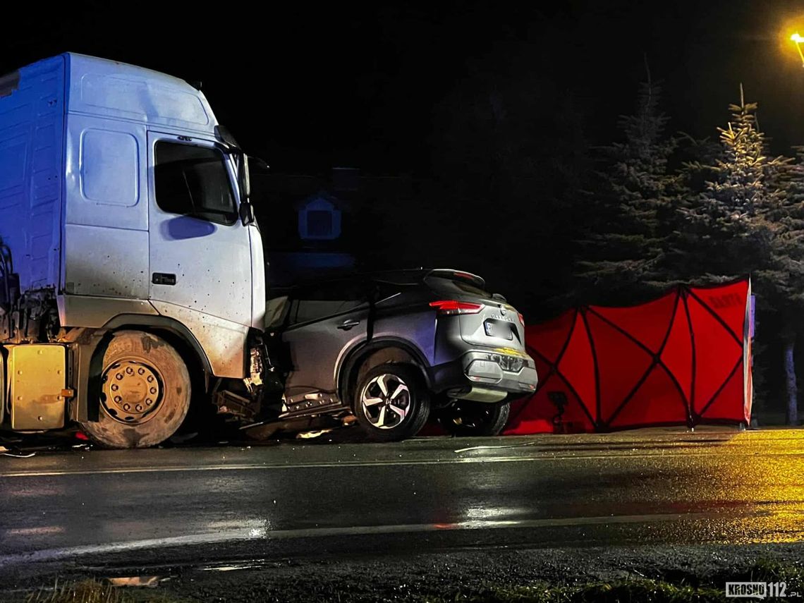 Wypadek śmiertelny na DK28 w Rymanowie. Zginął ksiądz Józef Kasperkiewicz