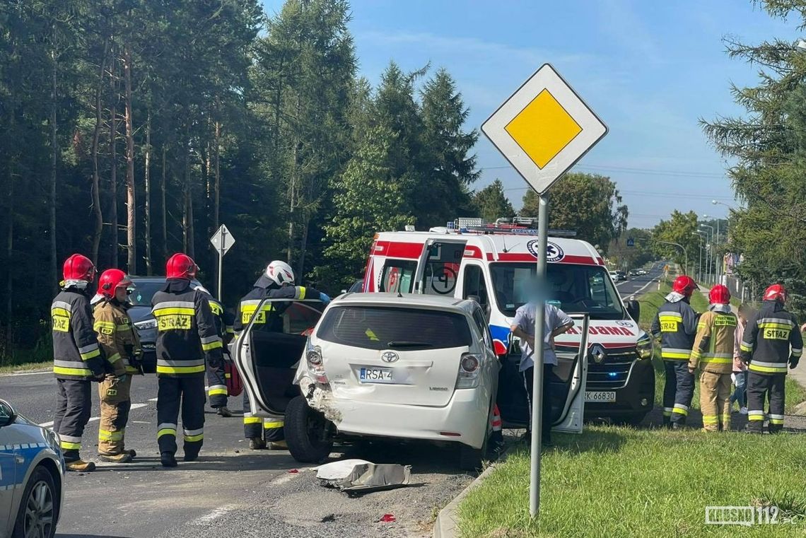 ? Wypadek w Iwoniczu na DK28