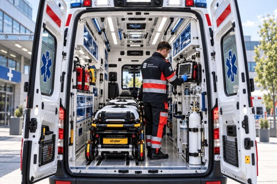 Wyposażenie Ambulansach - Co znajduje się w karetce? Wyposażenie Ambulansach - Co znajduje się w karetce?