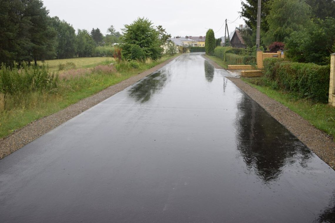 Wyremontowano odcinek drogi powiatowej przez Szczepańcową