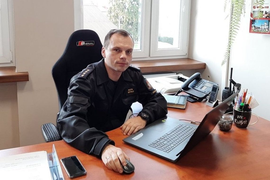 WYWIADY Krosno112 / st. kpt. Piotr Szydło - Naczelnik Wydziału Operacyjnego KM PSP w Krośnie