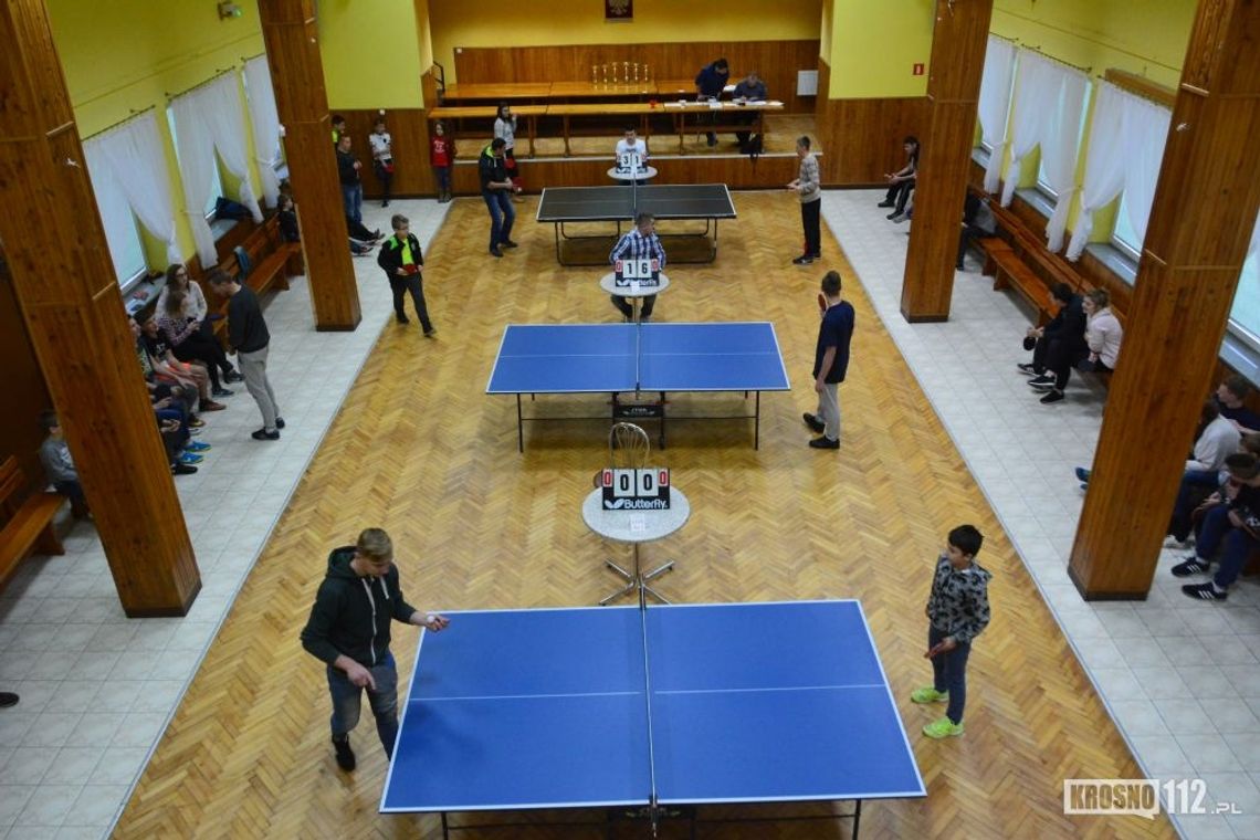 XVII Gminny Strażacki Turniej Tenisa Stołowego o Puchar Burmistrza Gminy Jedlicze