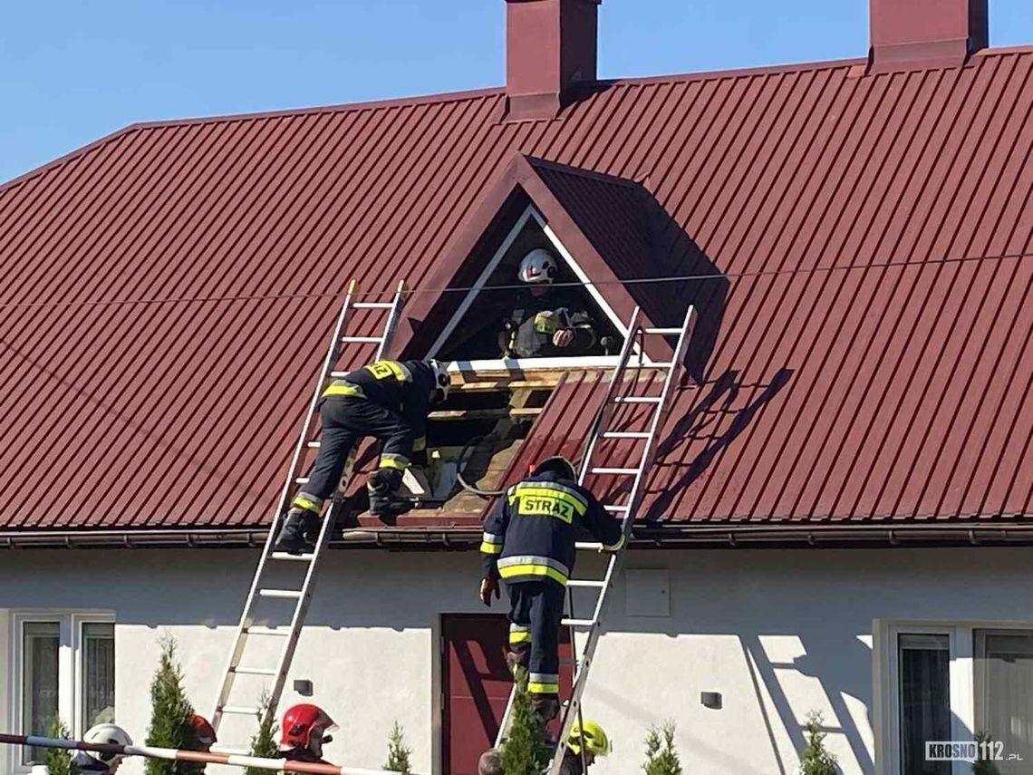 Zadymienie w budynku przy ul. Piłsudskiego w Targowiskach