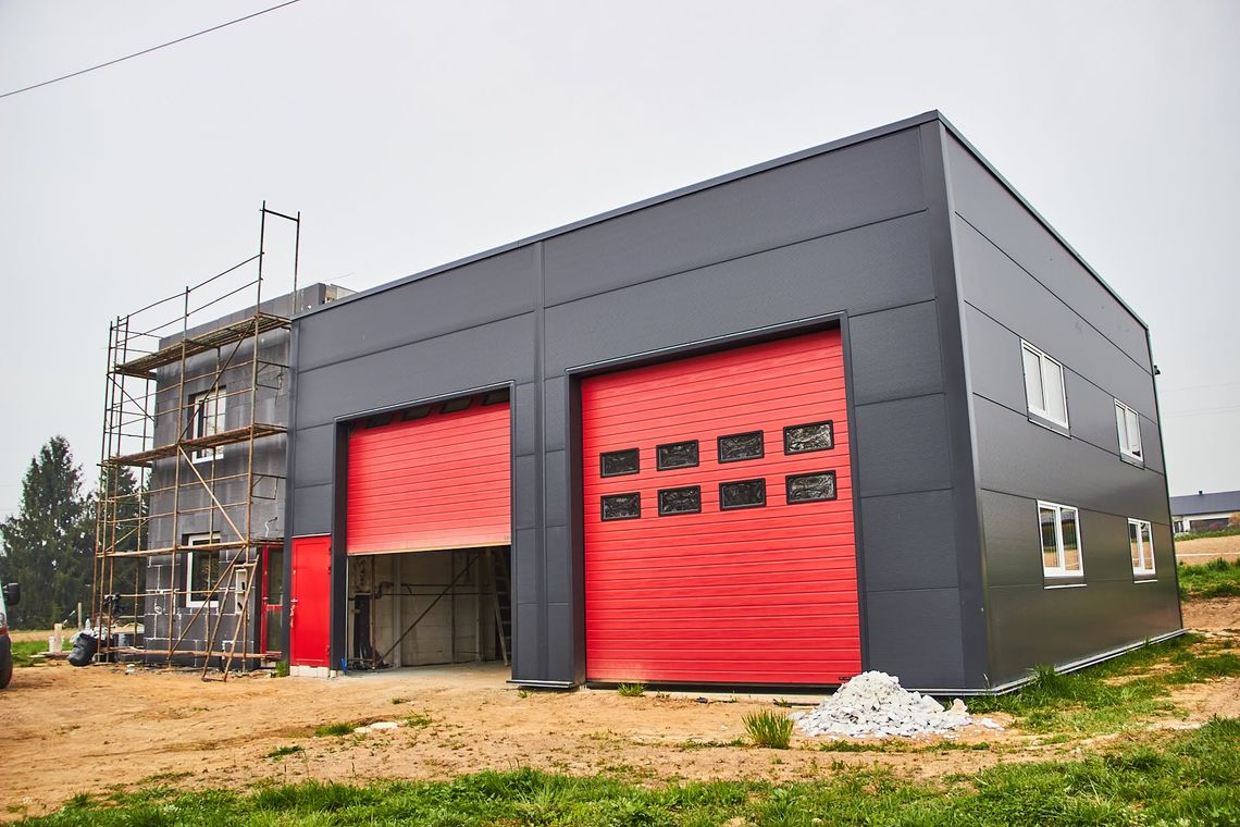 Zaglądamy na budowę kolejnej remizy w Gminie Jedlicze