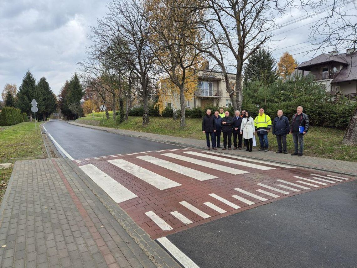 Zakończono przebudowę ul. Ogrodowej w Korczynie Zakończono przebudowę ul. Ogrodowej w Korczynie