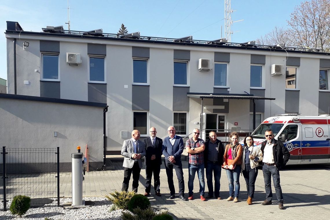 Zakończył się remont budynku krośnieńskiego Pogotowia Ratunkowego