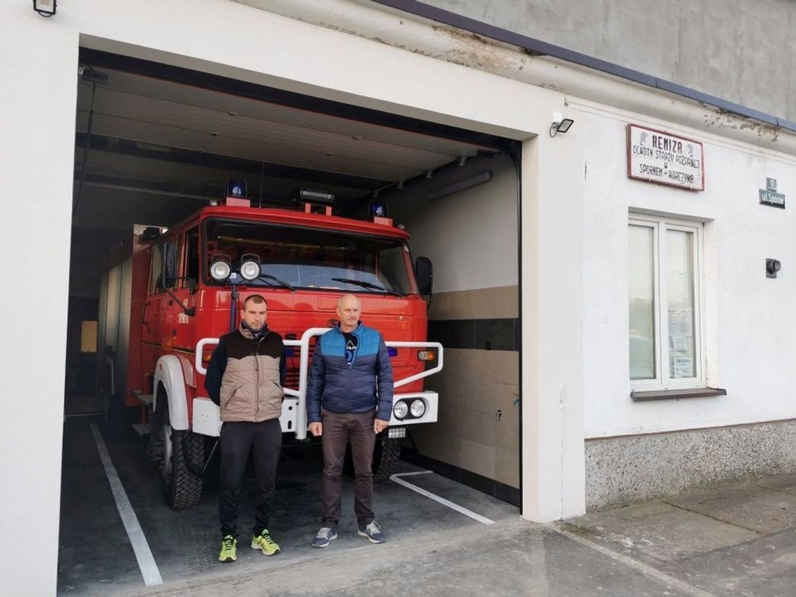 Zakończył się remont remizy OSP Korczyna-Sporne. Jednostka ma też nowszego Stara