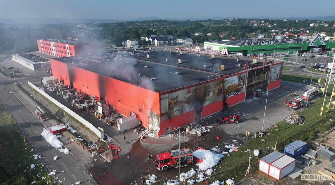 Zakończyły się oględziny Merkury Market po pożarze