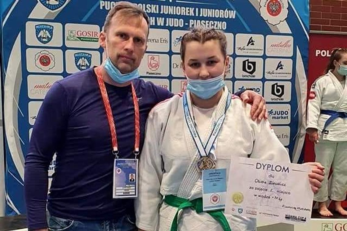 Zawodniczka UKS Skorpion Judo Krosno Oliwia Ziewalicz ze złotem!