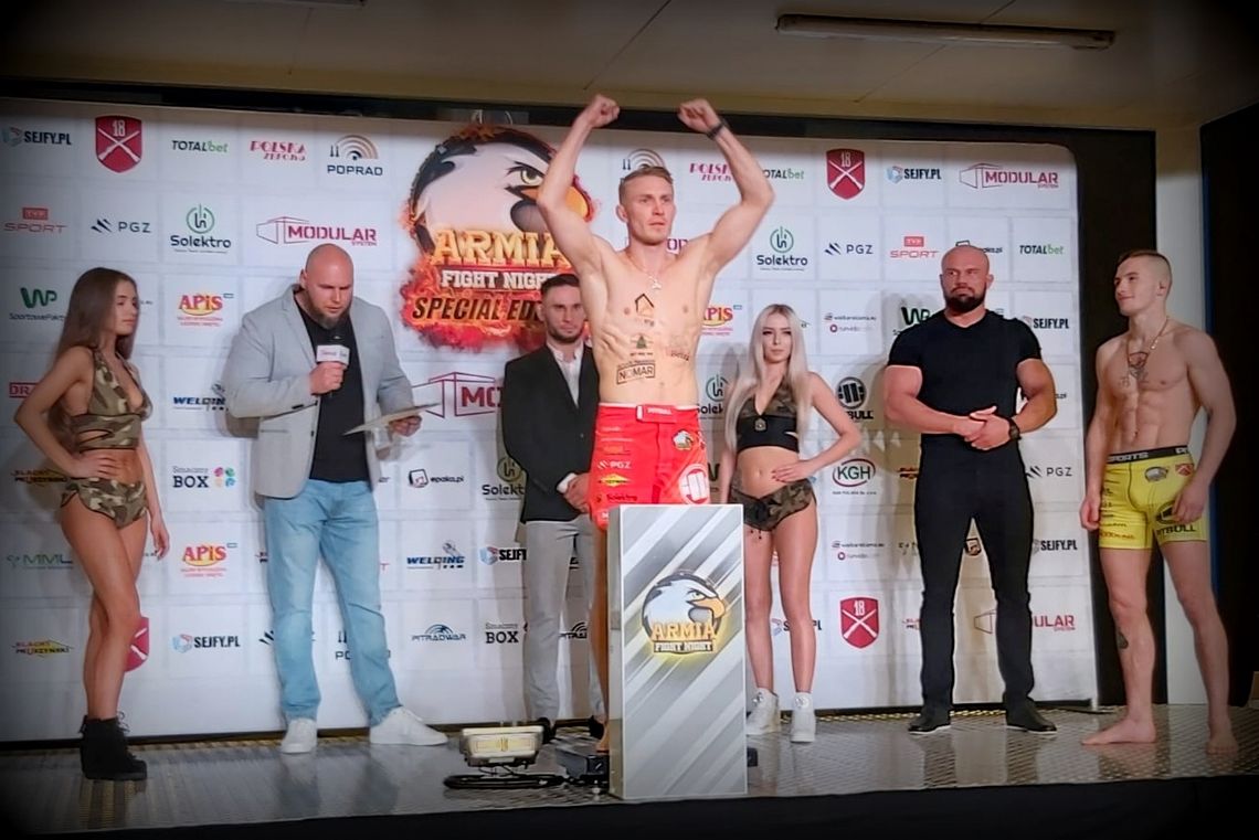 Zawodowy strażak z Leśniówki w sobotę stoczy walkę podczas Armia Fight Night [AKTUALIZACJA]