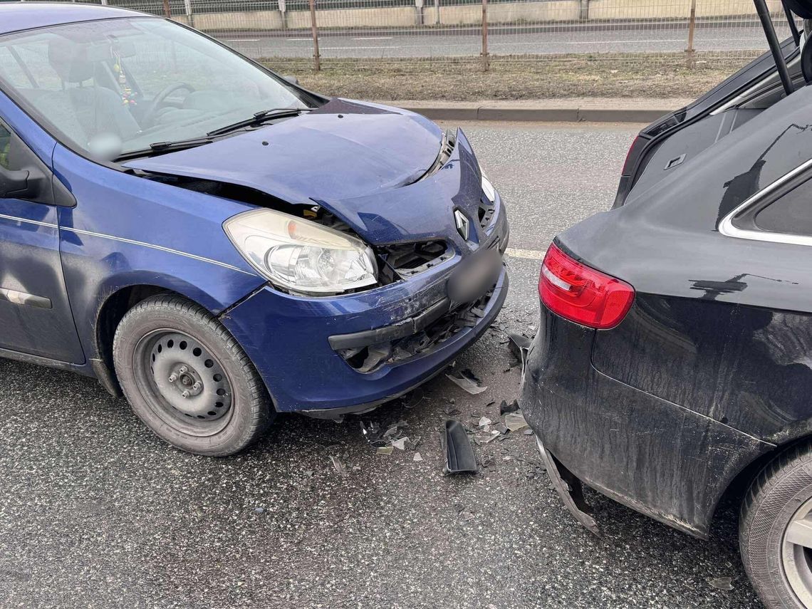 Zdarzenie drogowe na DK28 w Krośnie