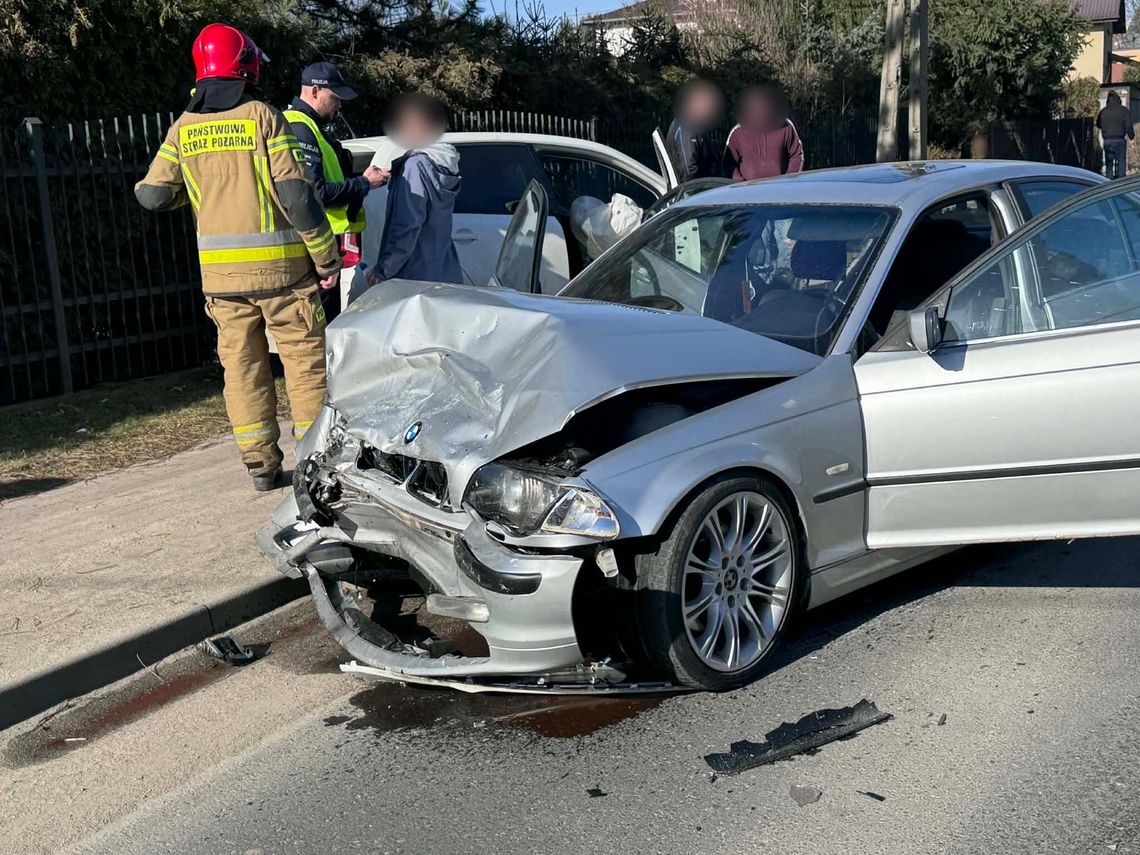 Zdarzenie drogowe na Żółkiewskiego