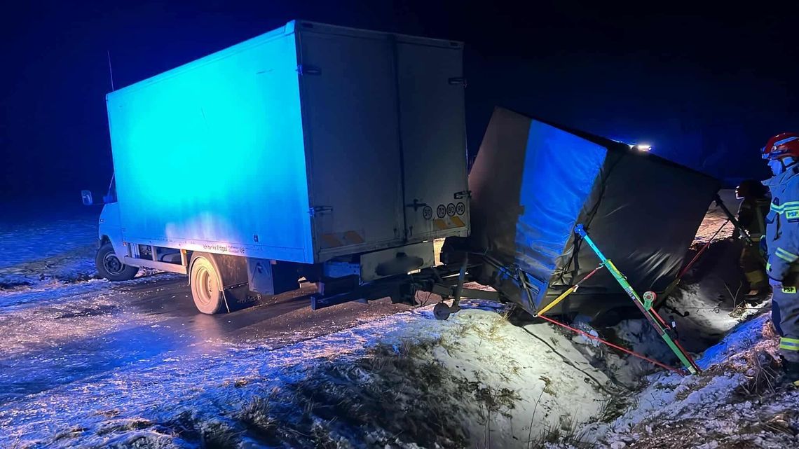 Zdarzenie drogowe w Chyrowej Zdarzenie drogowe w Chyrowej