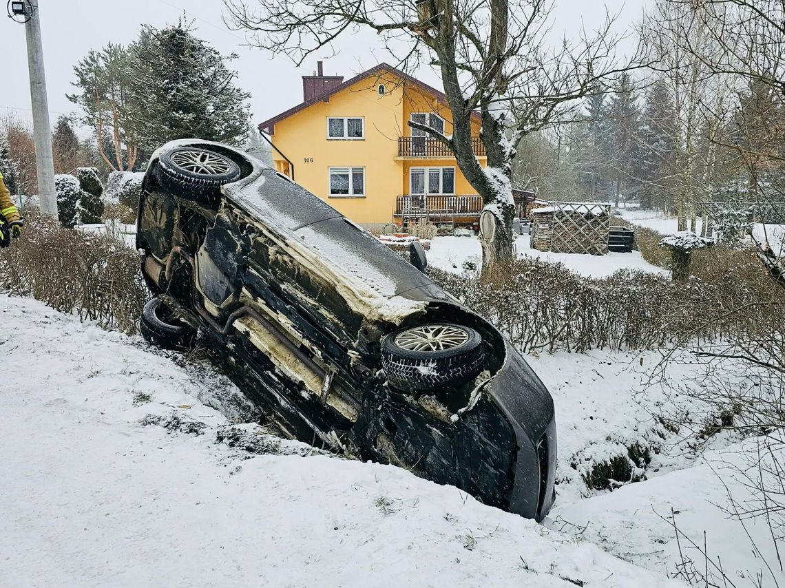 Zdarzenie drogowe w Żeglcach Zdarzenie drogowe w Żeglcach
