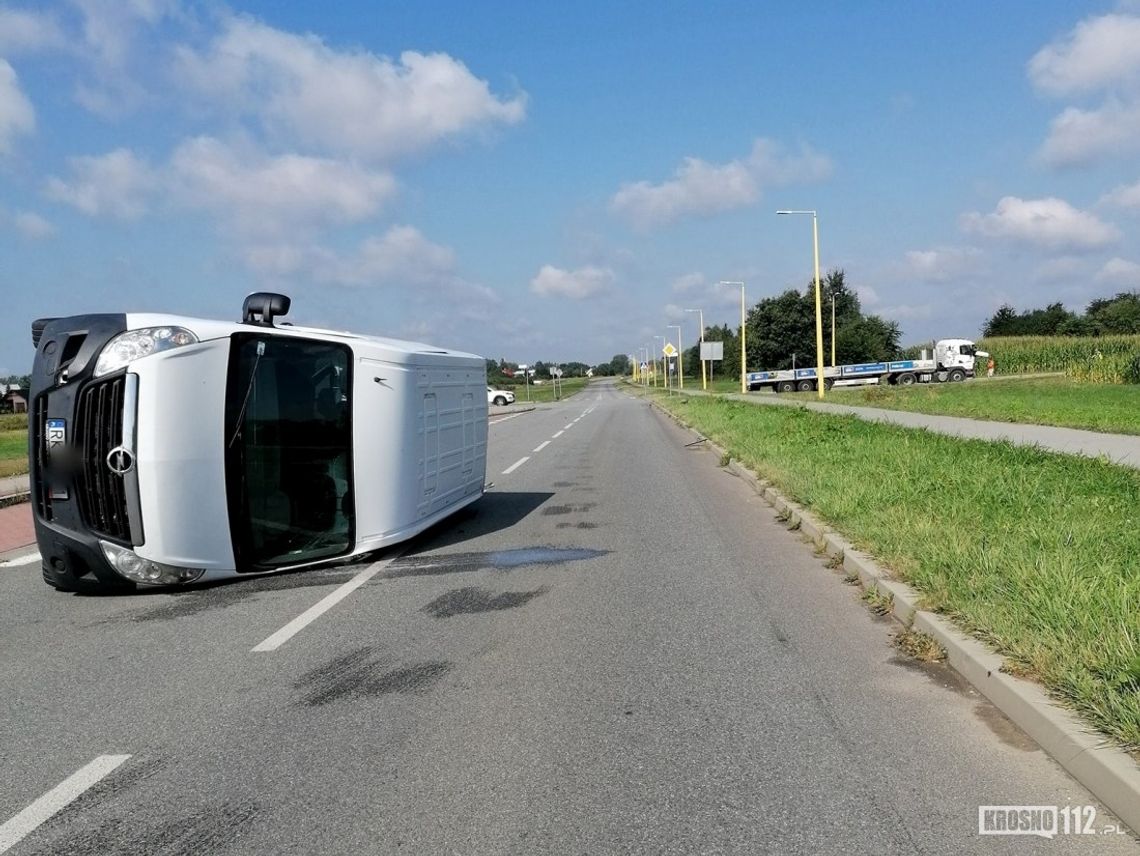 Zderzenie busa i ciężarówki na ul. Lotników