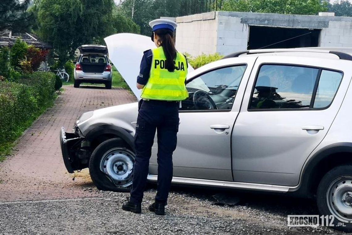 Zderzenie dwóch pojazdów na ul. Suchodolskiej