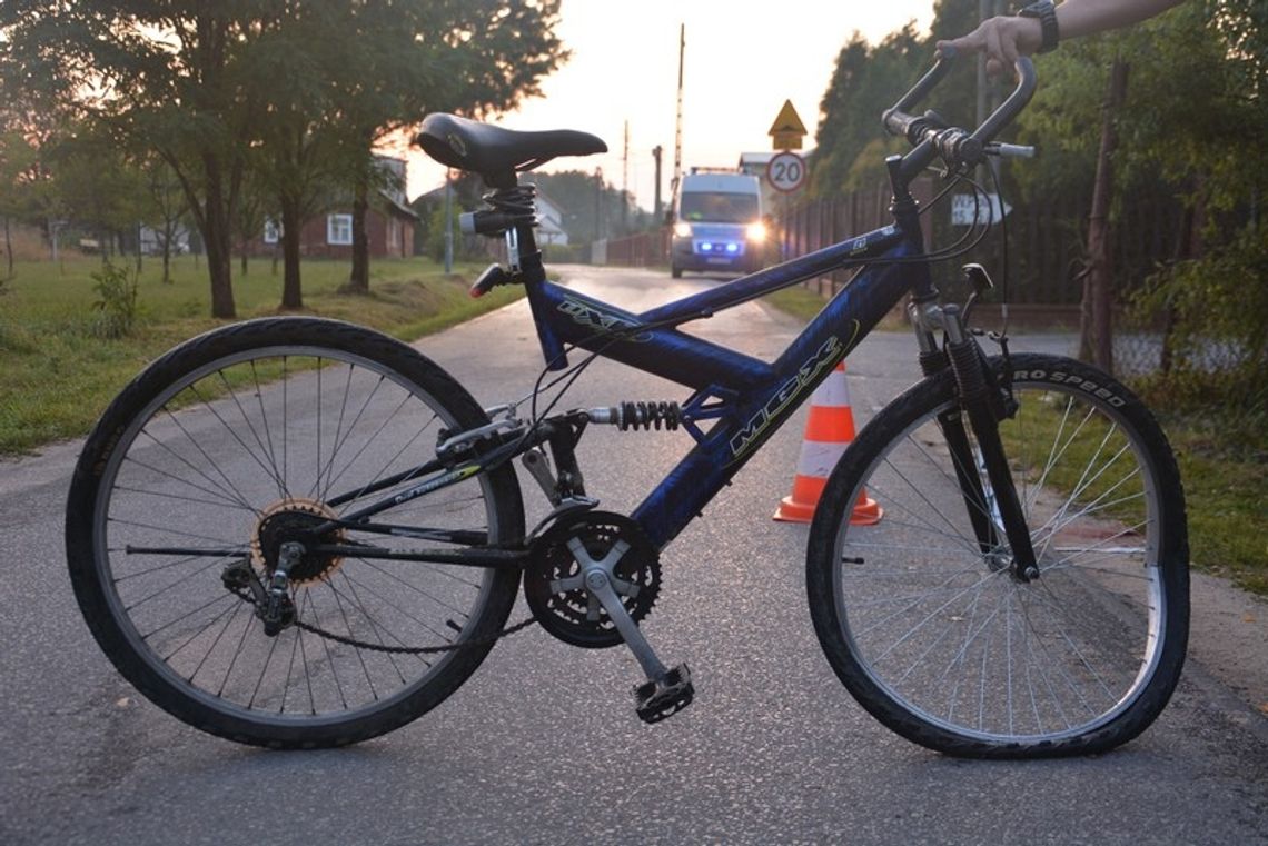 Zderzenie dwóch rowerzystów w Czarnorzekach