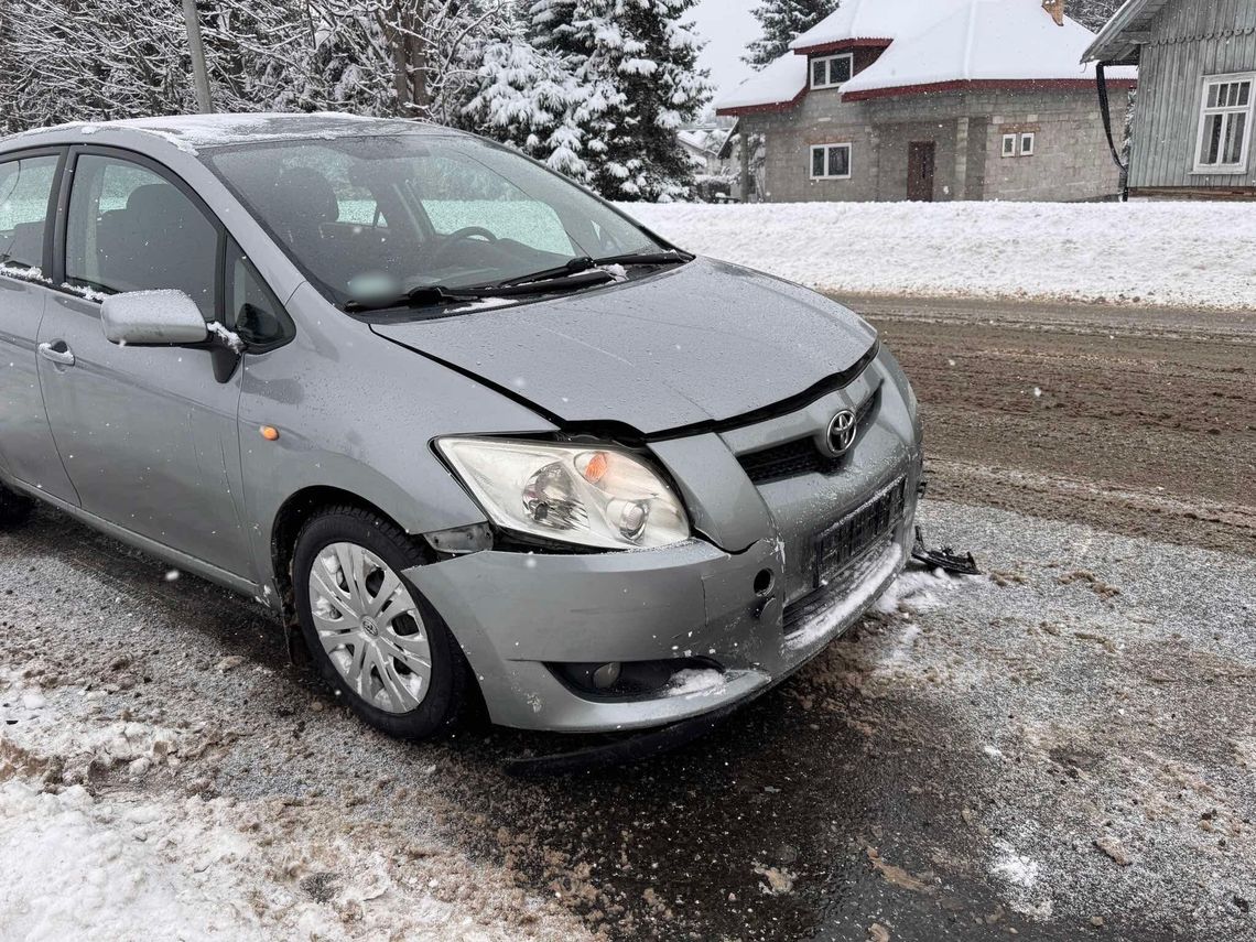 Zderzenie dwóch samochodów na Krakowskiej Zderzenie dwóch samochodów na Krakowskiej