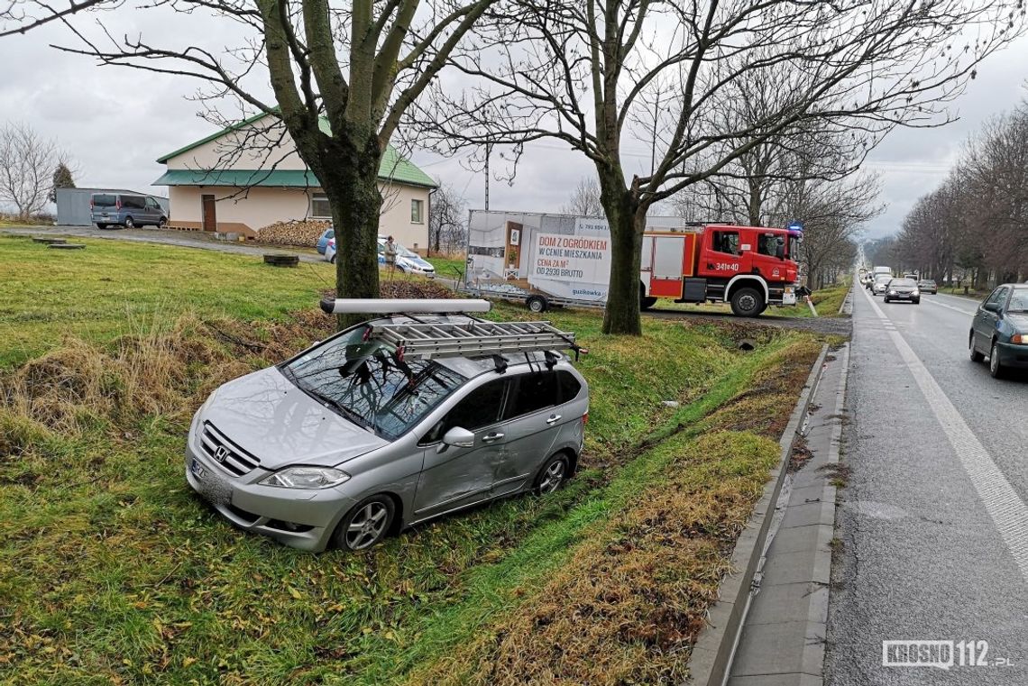 Zderzenie dwóch samochodów na ul. Bieszczadzkiej