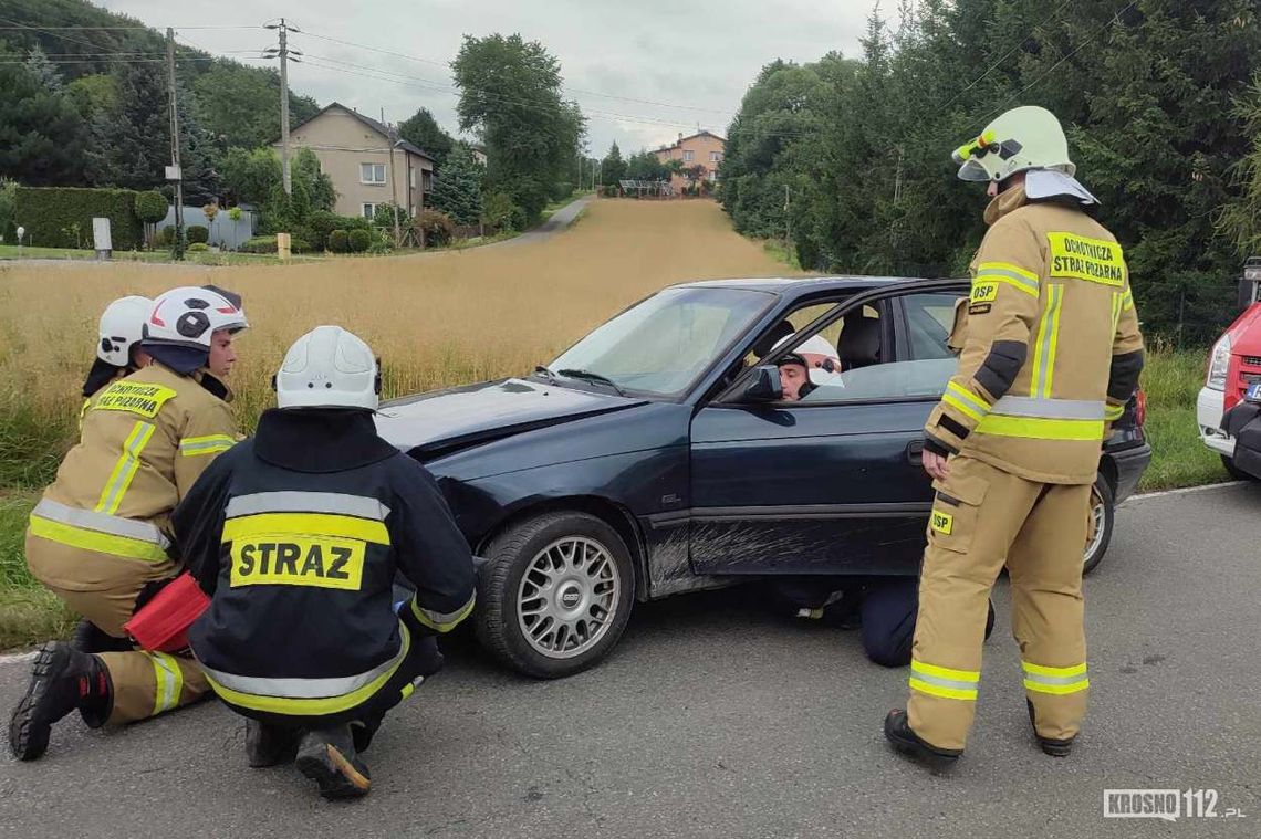 Zderzenie trzech samochodów w Chlebnej [AKTUALIZACJA]