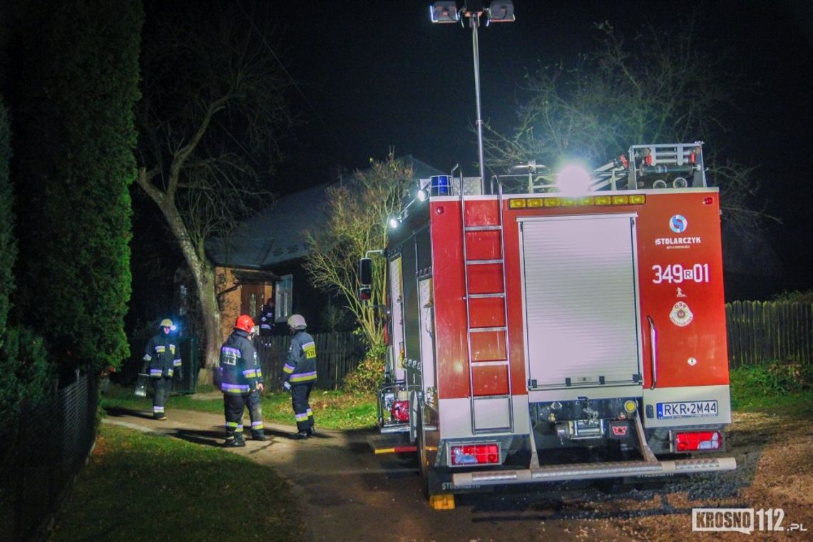 ŻEGLCE: Pożar w budynku i problemy wozu bojowego