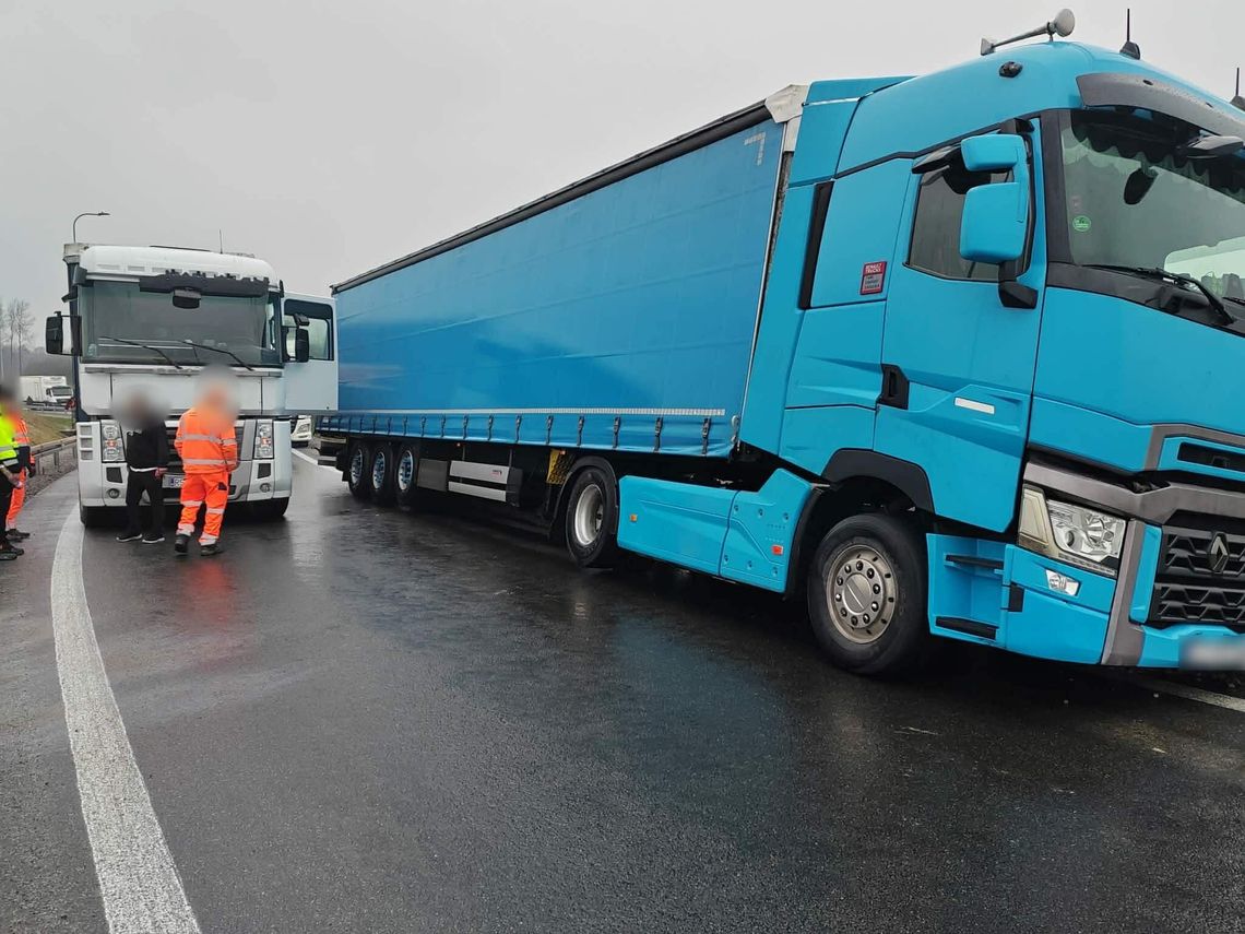 Zepsuta ciężarówka powodem blokady S19